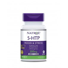 Natrol Suplemento 5-HTP 200mg Time Release (60 Comprimidos)